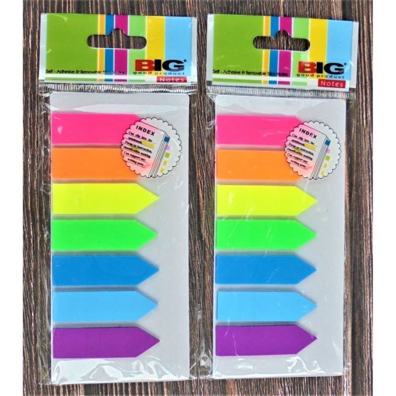 

STICK NOTE INDEX PET BIG – 7 WARNA PANAH