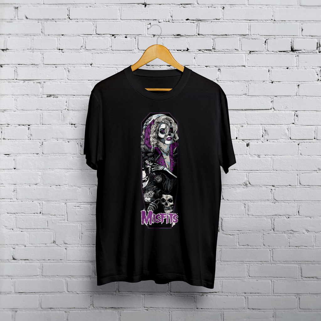 Kaos Distro Musik Misfits 2 Gildan/NSA