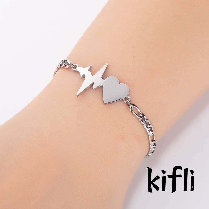 Gelang Desain, Butterfly Moon Star Love, Bahan Stainless Steel, Untuk Wanita