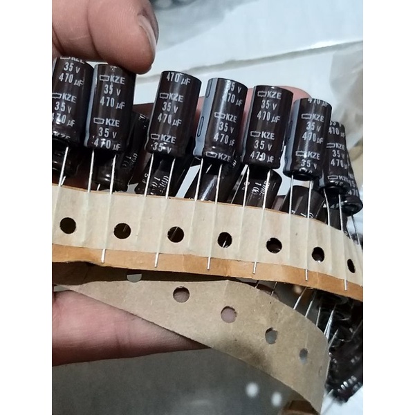 Elco 470uf 35V Rentetan 50pcs