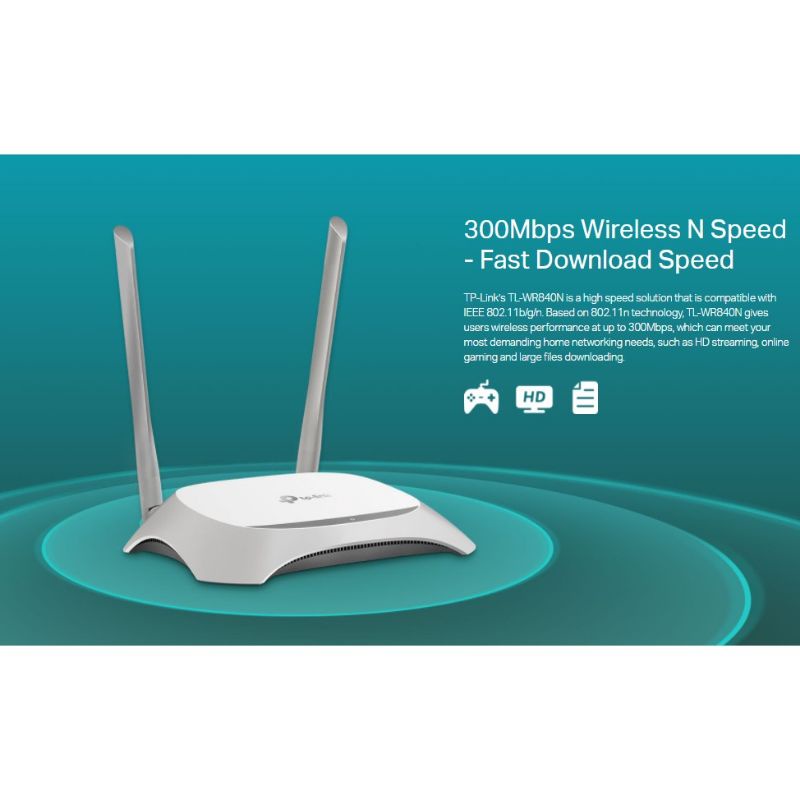 TP Link TL-WR840N 300Mbps