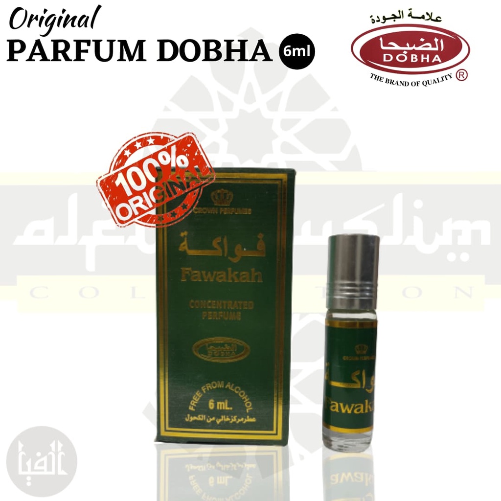 Dobha Al Fares Parfum Minyak Wangi Non Alkohol 6ml Roll On