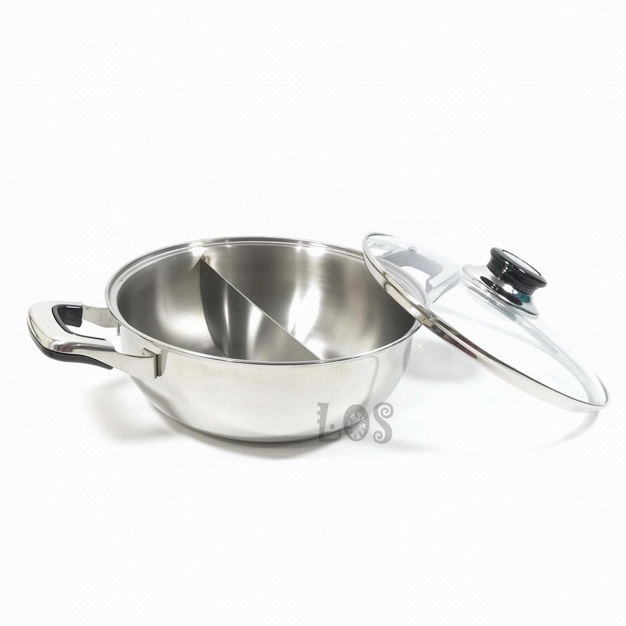 Panci Shabu Stainless Zebra Sekat 26cm 142631 (00230.00116)