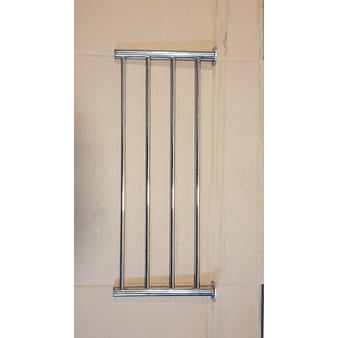 LJ Rak 4 bar Handuk Rak Kamar Mandi Gantung Dinding Stainless panjang 65 cm