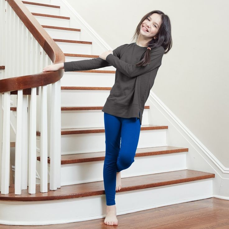 Legging Anak Perempuan 8 - 11 tahun Celana Panjang 75 CM Anak Leging Celana Anak Bahan Jersey Licin
