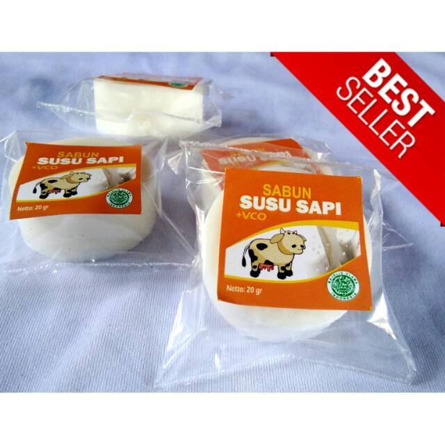 Sabun vco + susu sapi