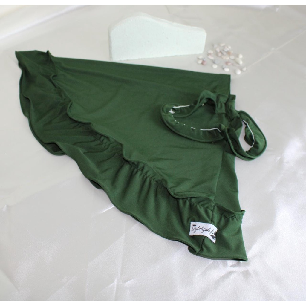 TF504 PREMIUM Jilbab Bergo Snada Hijab Sporty Instant Hijab Jersy Termurah Terlaris-7