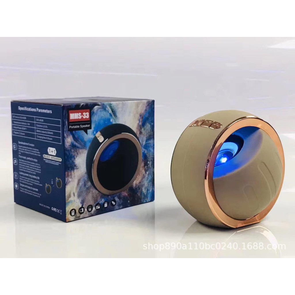 Speaker Bluetooth F33 Nirkabel Pemutar Musik Subwoofer Portabel