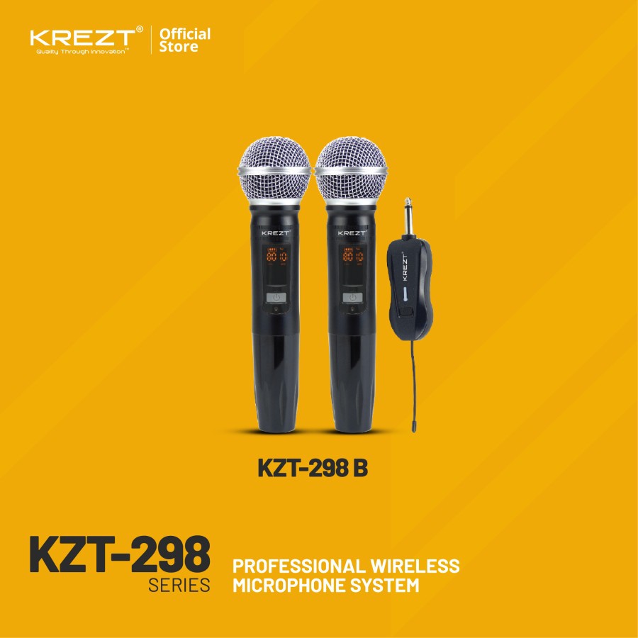 WIRELESS MICROPHONE KREZT KZT 298 - KZT-298A