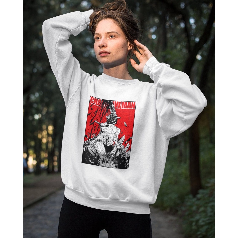 Crewneck the Chenso Man Chainsaw Man Anime Manga Premium Unisex