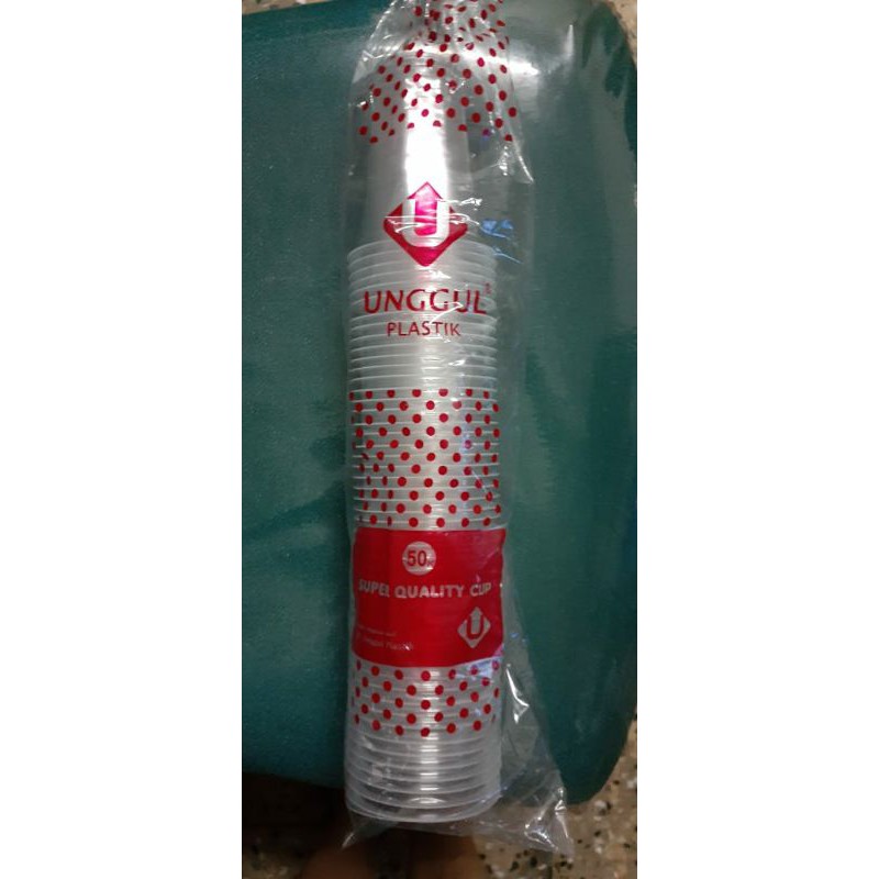 Gelas Cup Plastik 220 ML