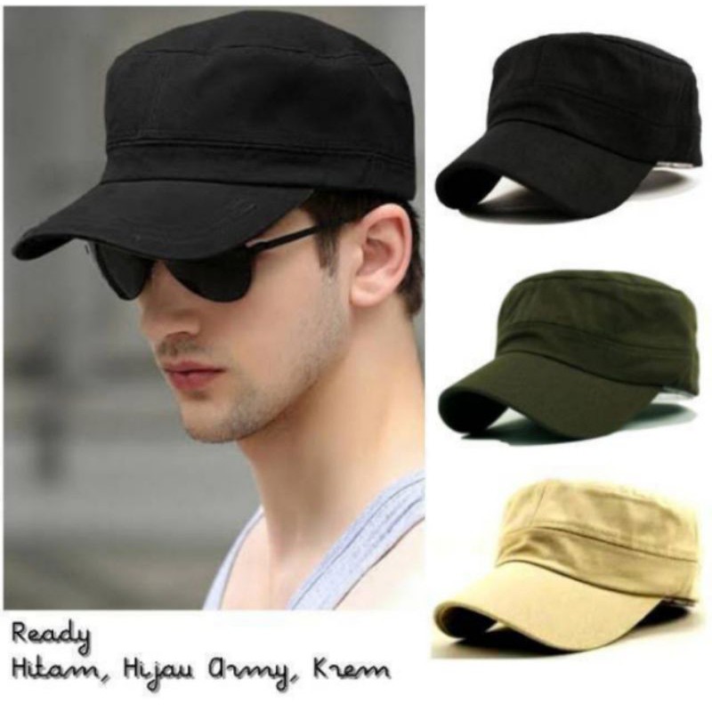 TOPI KOMANDO POLOS/TOPI POLOS/TOPI PRIA/TOPI WANITA/TOPI KOMANDO/TOPI GAUL/TOPI ARMY