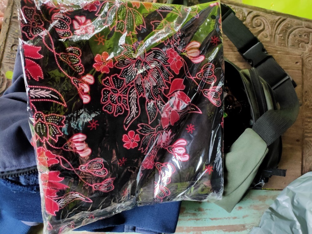 Maura Couple - Sania Ruffle Batik Couple Ori Ndoro Jowi Dnt Garansi