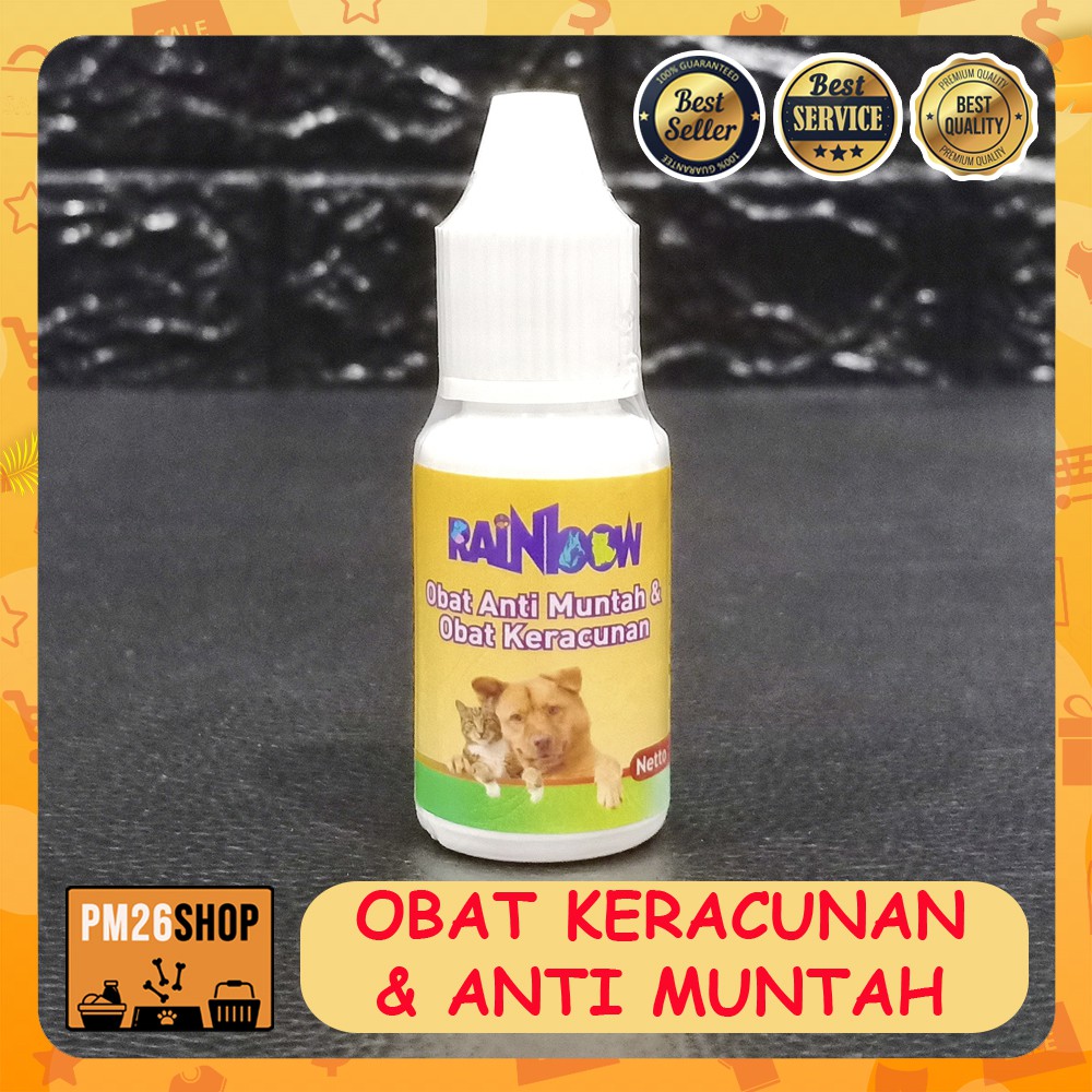 Obat Keracunan Anjing Kucing dan Obat Muntah Anjing Kucing