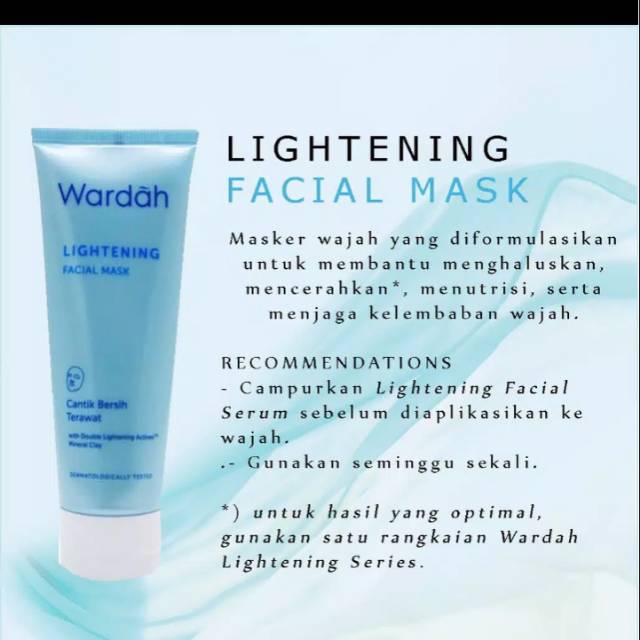 Masker Wardah Lightening
