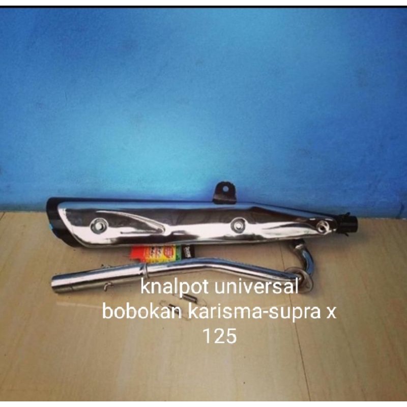 knalpot  bobokan Tzukigi  universal wave karisma-supra x 125