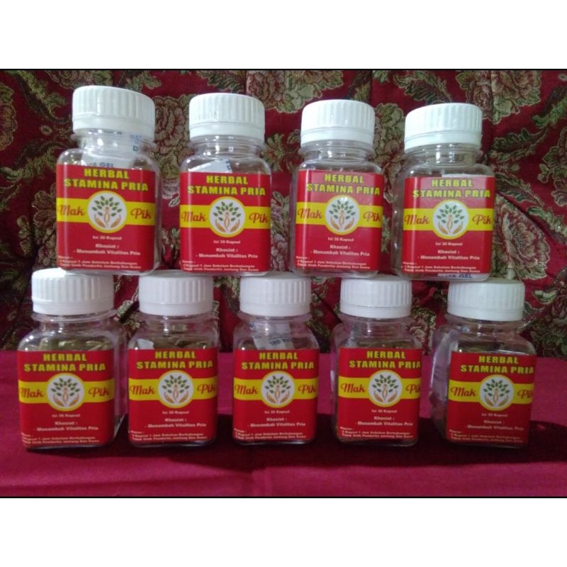 Herbal Stamina Pria | Jamu Pria Dewasa | Kapsul Kuat Tahan Lama