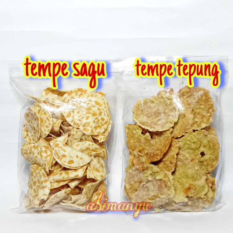 

keripik tempe tepung sagu