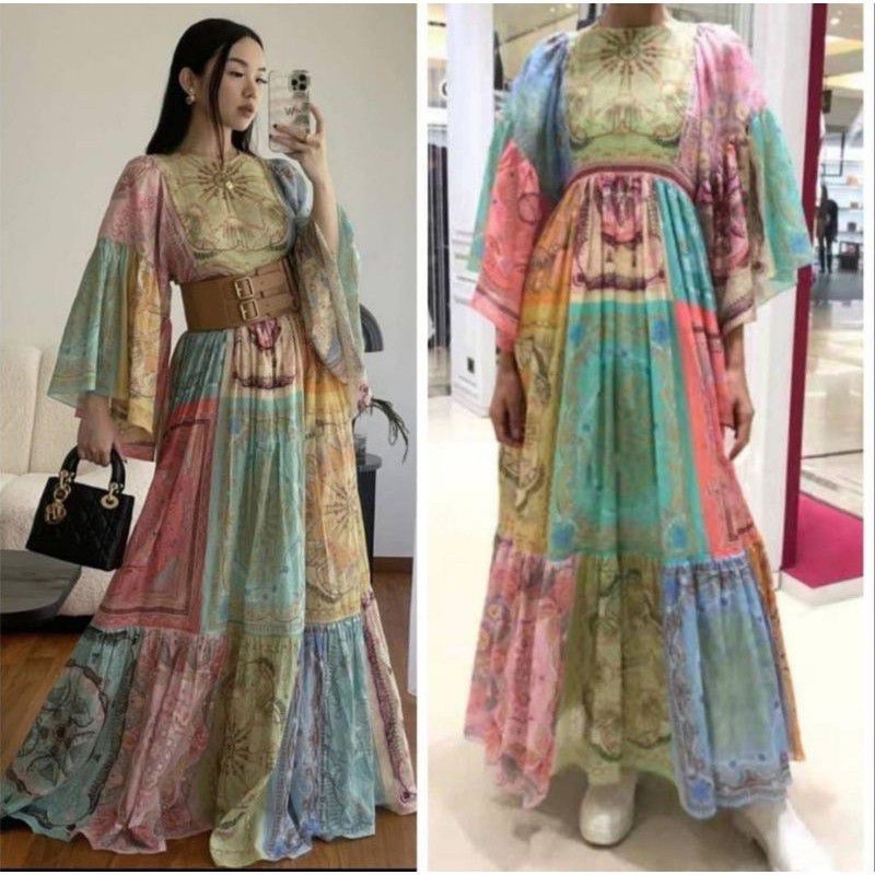 [READY] NANISA BOHEMIAN DRESS IMPORT