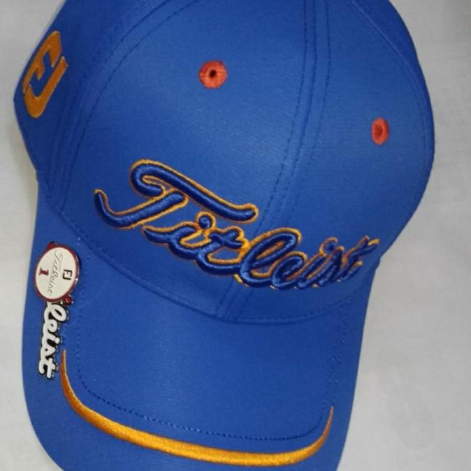 Topi Titleist Original Golf FootJoy Biru