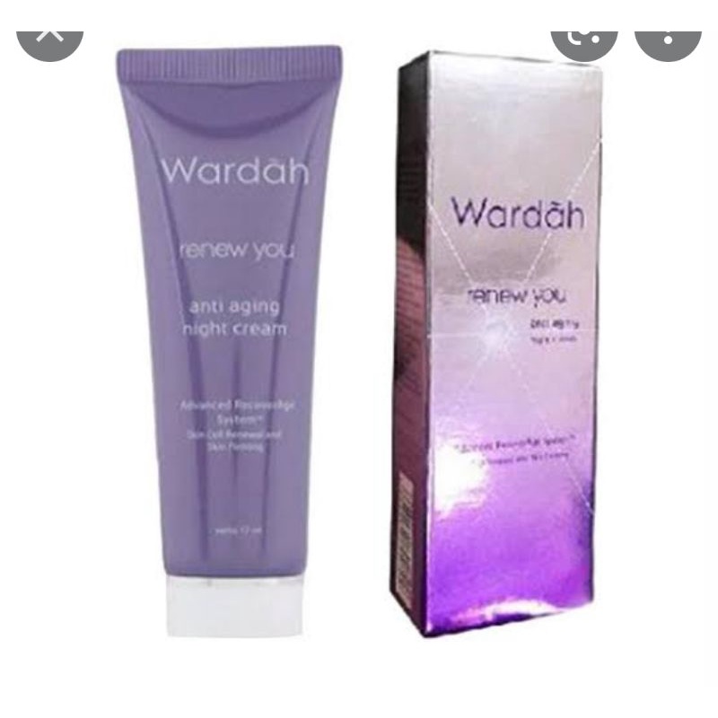 wardah Renew You anti aging night cream
