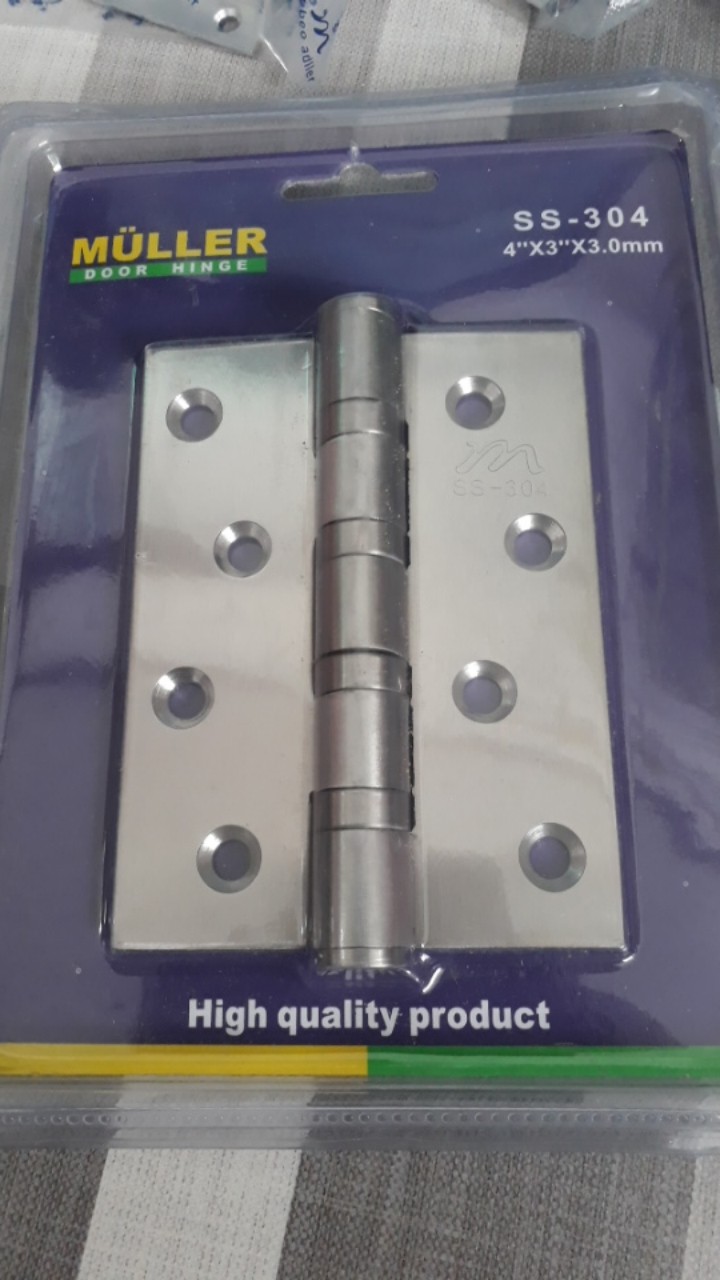 Engsel Pintu / Engsel Jendela 4 Inch / 4 Stainless Steel Ss-304 ( Sus 304 ) Muller