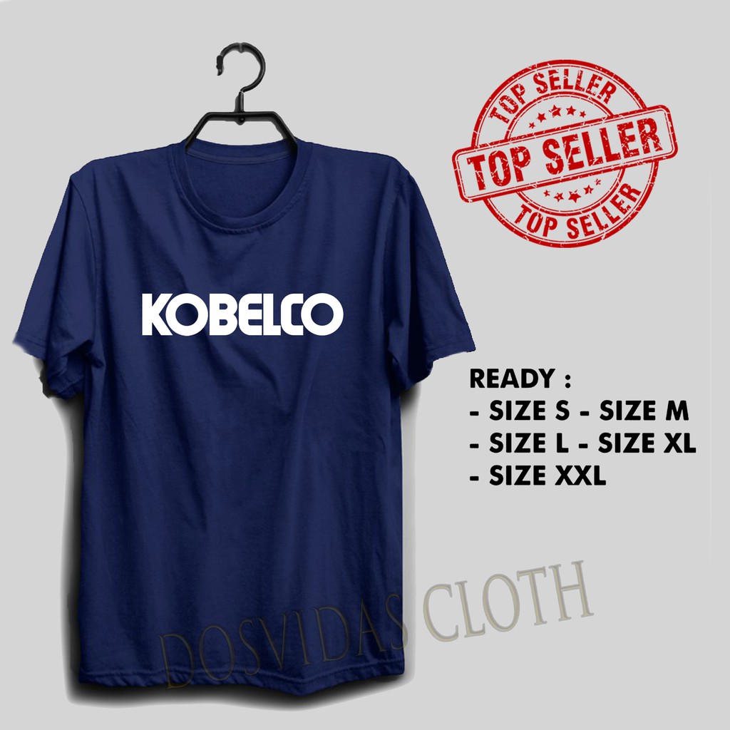 Import Quality!!! KOBELCO MURAH BAJU Kaos KOBELCO EXCAVATOR keren