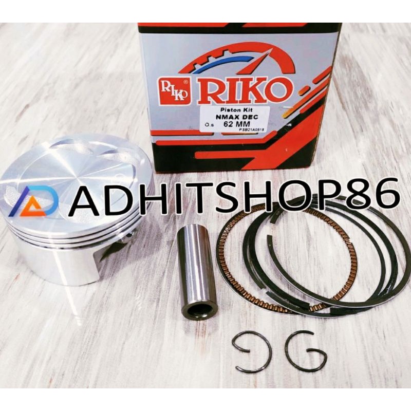PISTON KIT N-MAX 60 61 62 63 64 65 66MM SEHER KIT BORE UP RIKO N-MAX JUPITER MX RIKO