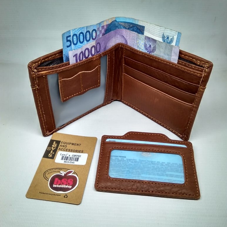 Dompet Kulit Pria Motif / Dompet Lipat Murah Berkualitas