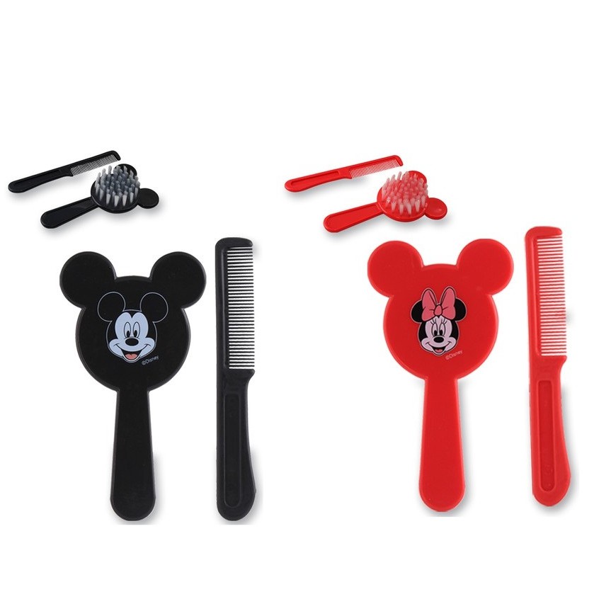 Lusty Bunny Disney Brush &amp; Comb Sisir DMM 6011//Sendok Garpu Fork and Spoon Stainless Mickey Minnie Bunny