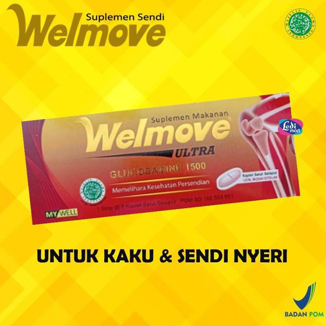 Jual Welmove Ultra Suplemen Makanan Isi 5 Kaplet Wellmove Vitamin Kesehatan Sendi Shopee 1767