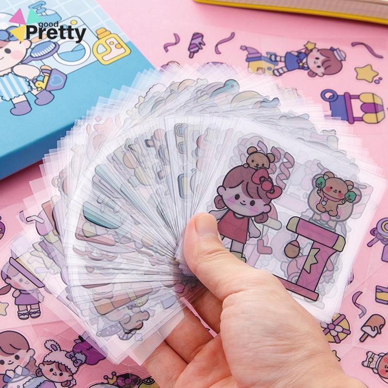 

20PCS Stiker Transparan Anti Air Untuk Dekorasi Gelas Air - PD