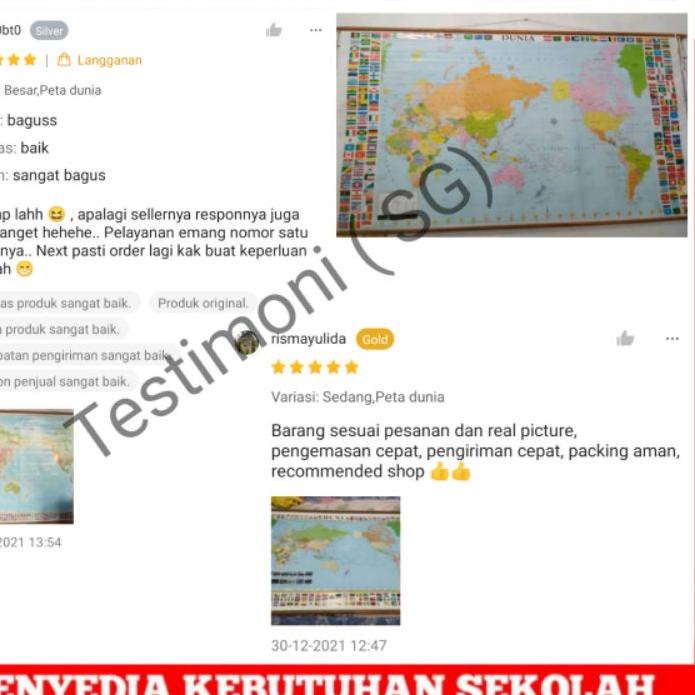 

FREE ONGKIR!Peta dunia ( Terlaris ) Peta dunia edisi Gantung / Peta dunia ukuran sedang, besar & kecil /|KD8