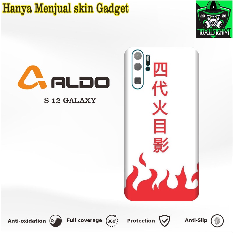 SKIN HANDPHONE ALDO S12 GALAXY WHITE