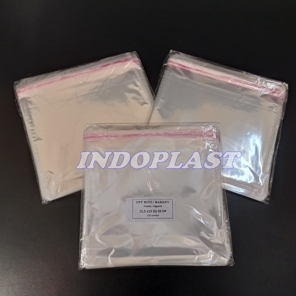 100PCS Plastik OPP VCD DVD15,5X13 / Plastik Undangan / Plastik OPP Lem