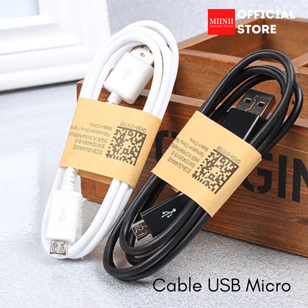 MIINII Kabel Data S4 Micro USB Android Universal Oc Colokan Tambahan Panjang Non Pack