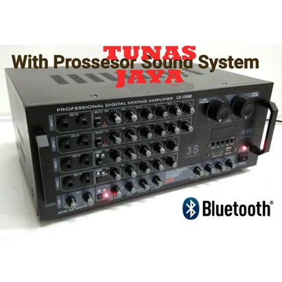 Amplifier Karaoke LD 1008 B prosesor  Bluetooth - USB - SD Card LD1000B LD1008B