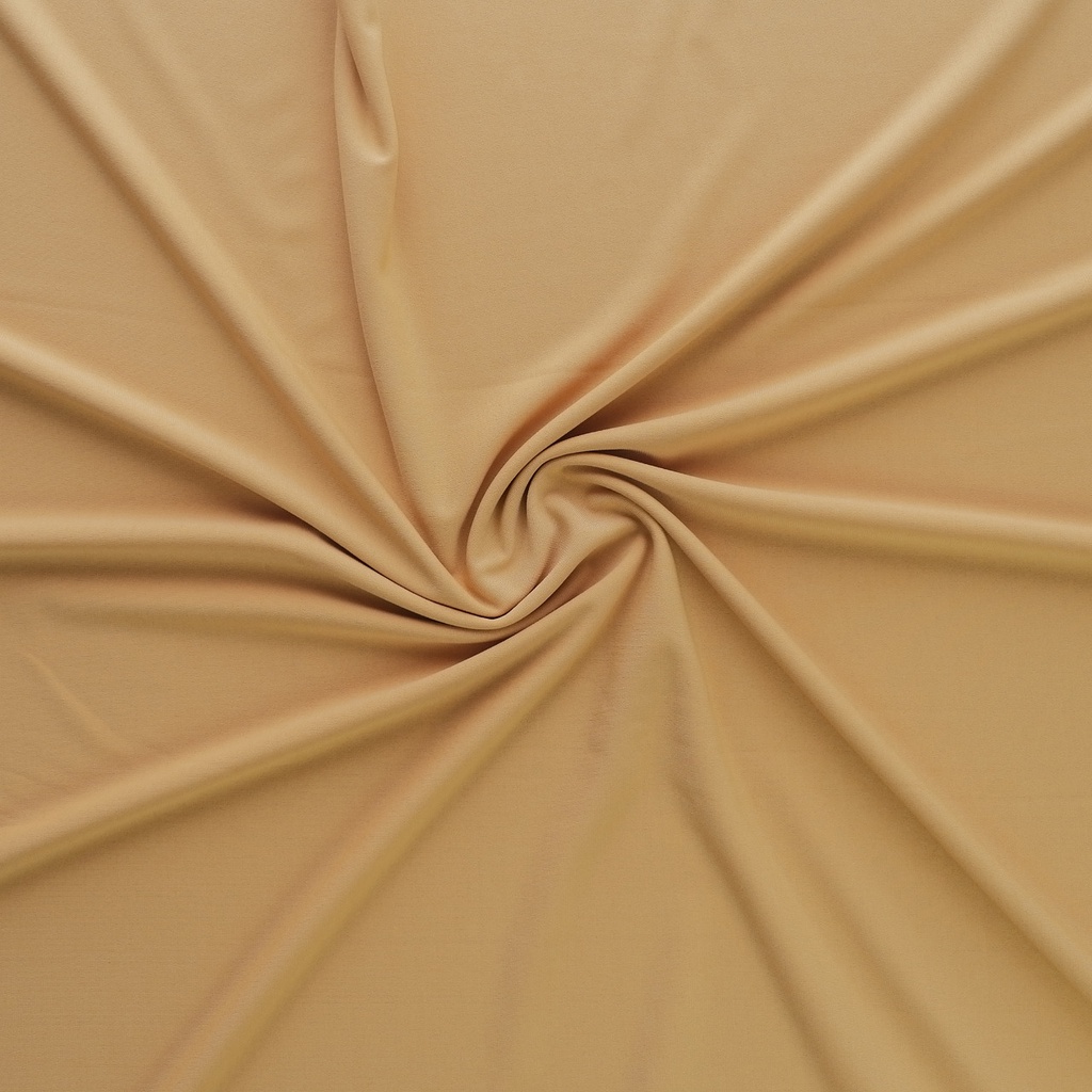 Pashmina Instan Jersey New Normal Series | Pashmina Lubang Telinga-Mustard