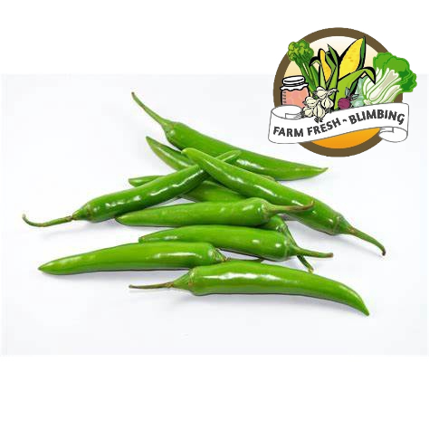 

Cabe hujau besar 250 gram green chilli pepper