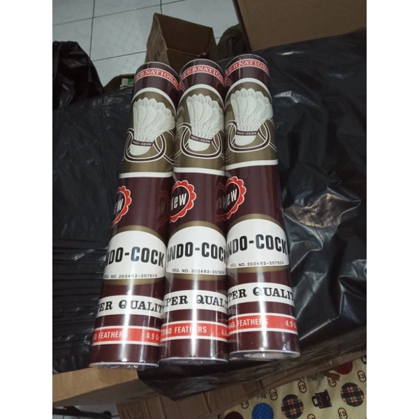 

Shuttlecock Indocock Coklat Original