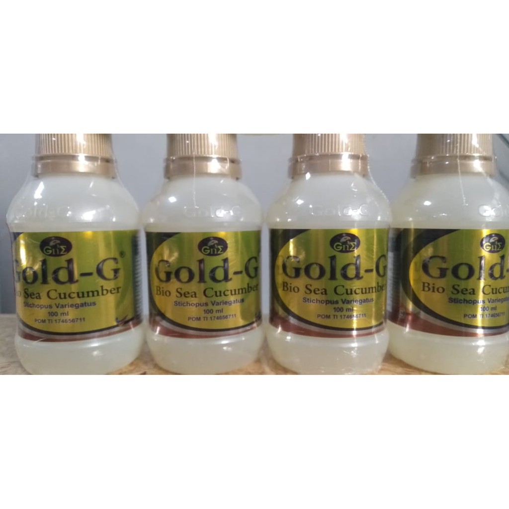 Jelly Gamat Bio Gold G 100ml Asli Original / Gold G Traveling Asli