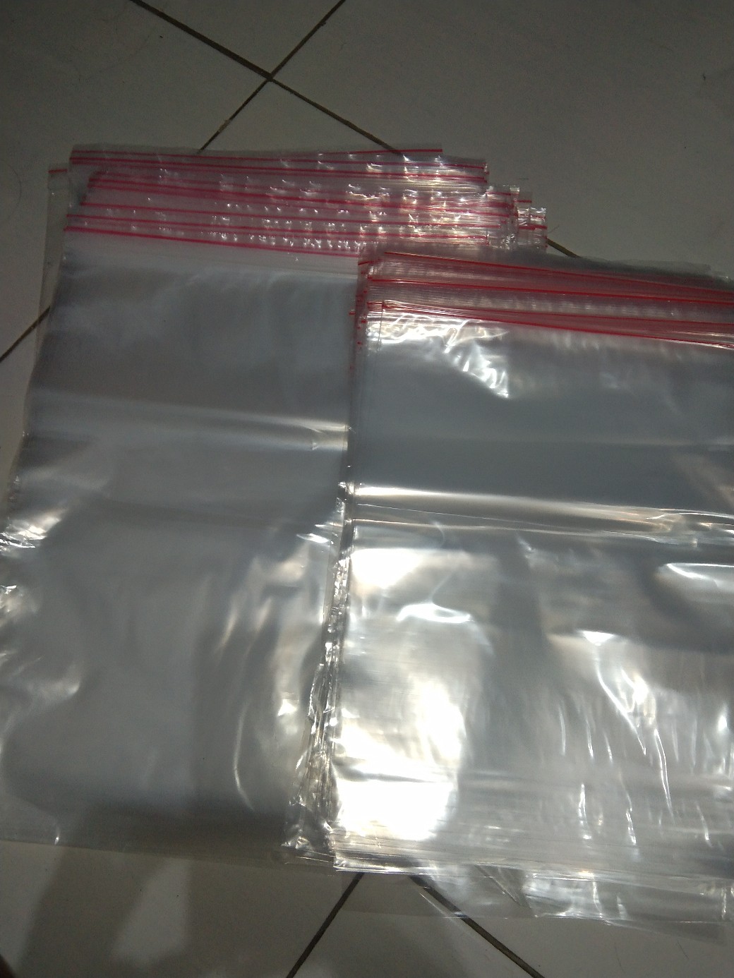 [harga Murah] Plastik Klip Zipper Ziplock Seal 30x40 25x35 20x30 16x25 Seal Klip Serbaguna Pe