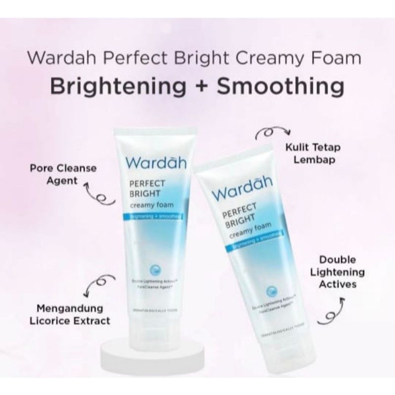 Wardah Perfect Bright Creamy Foam