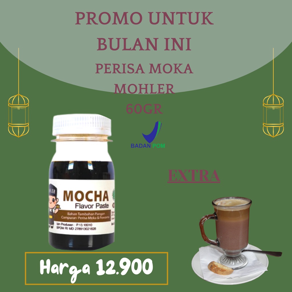 

✨Trend✔️ PERISA PASTA MOHLER MOKKA / PERISA MOKKA MOHLER / PASTA BISA BUAT MINUMAN / BAHAN KUE PERISA MOCA MOHLER / Pasta perisa pewarna MOKA / MOCHA
