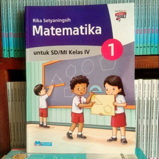 Buku Matematika SD/MI kelas 4 jilid 1 kurikulum 2013