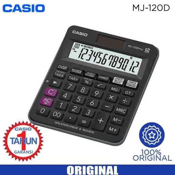 

CASIO CALCULATOR MJ-120 D PLUS