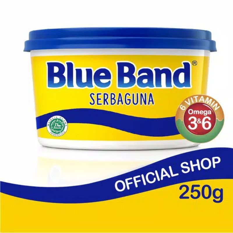 

Blue Band Serbaguna Margarine Tub 250gr