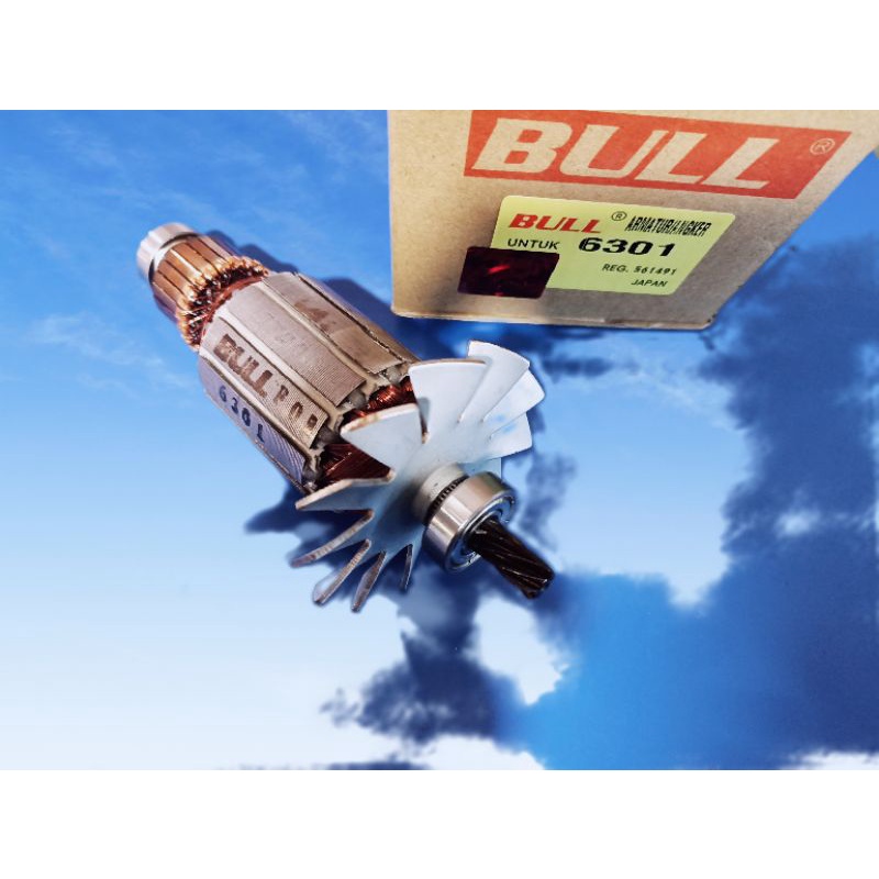 ARMATURE   ANGKER 6301 FOR MESIN BOR TANGAN 13 MM MAKITA