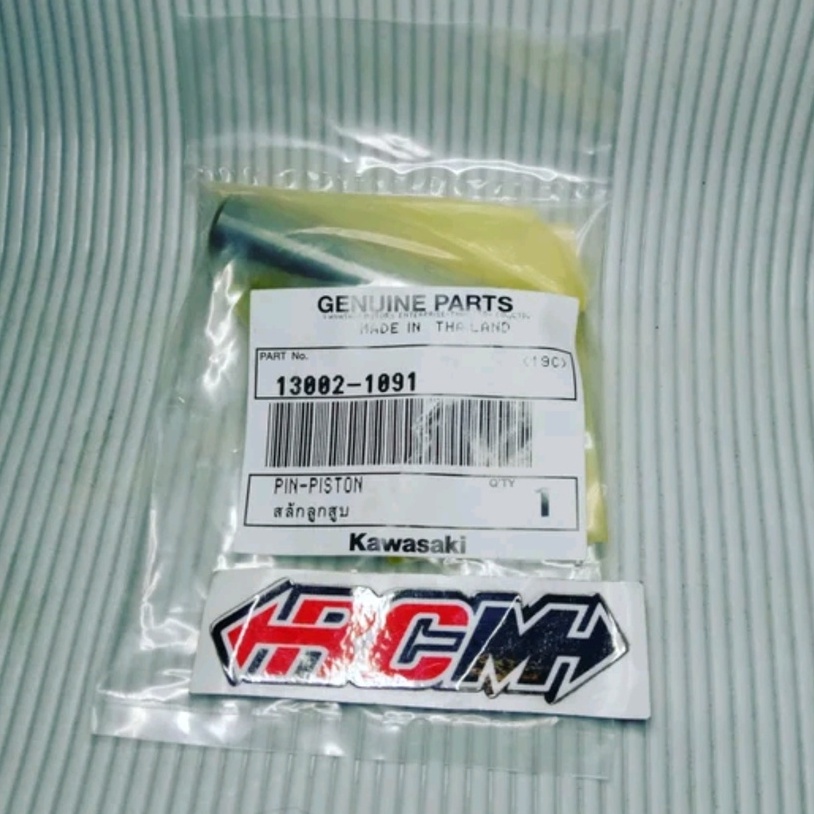 PIN PEN SEHER SEKER PISTON DIA 15MM 15 MM NINJA R RR 2T 2TAK ORI ORIGINAL KAWASAKI KGP ASLI 13002-1091