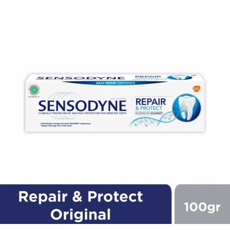 Pasta Gigi ODOL Sensodyne Repair and Protect Toothpaste 100gr